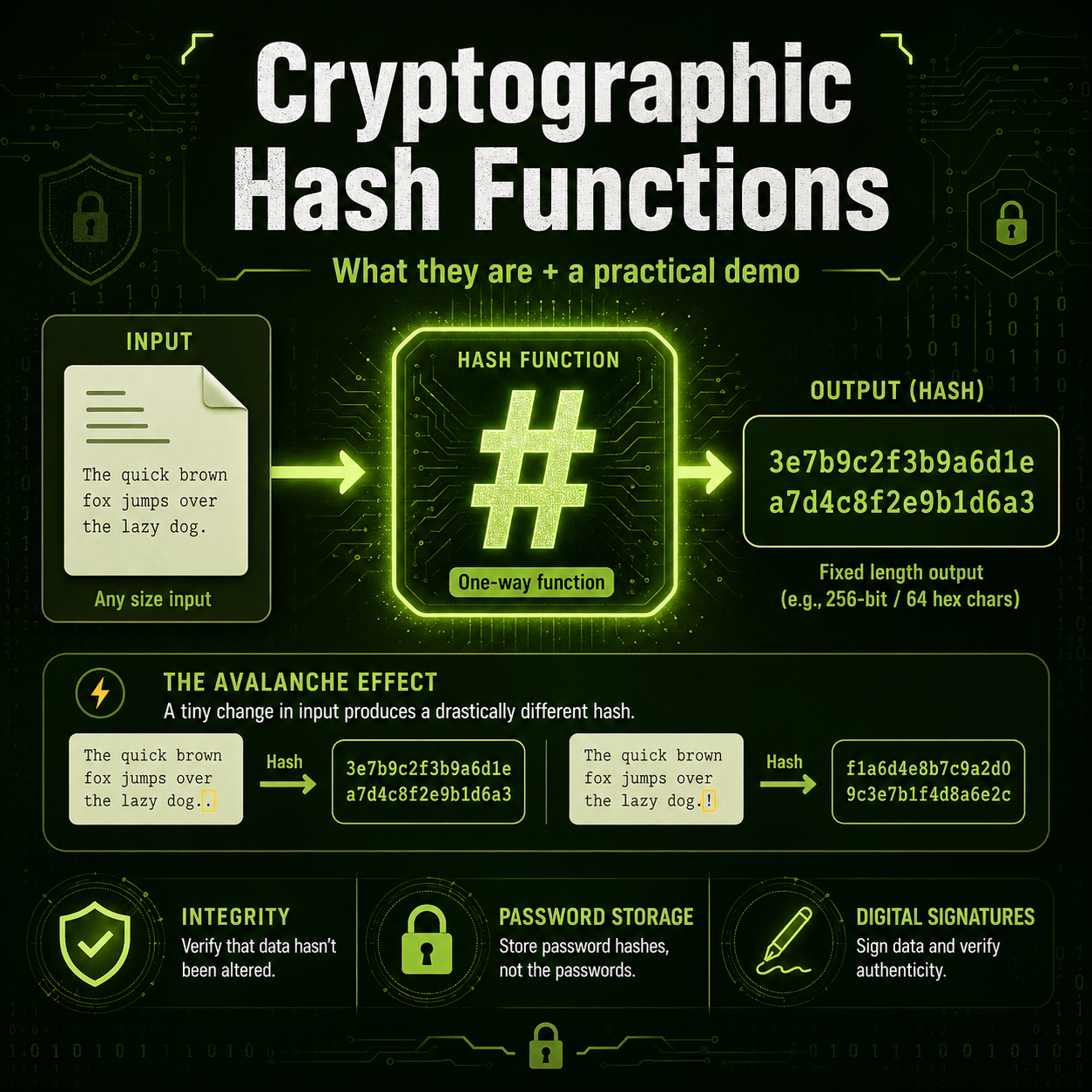 Cryptographic Hash Functions